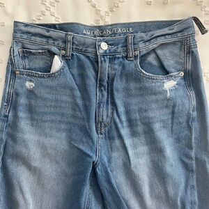 American Eagle Outfitters High Rise Blue Jeans
